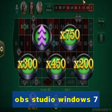 obs studio windows 7